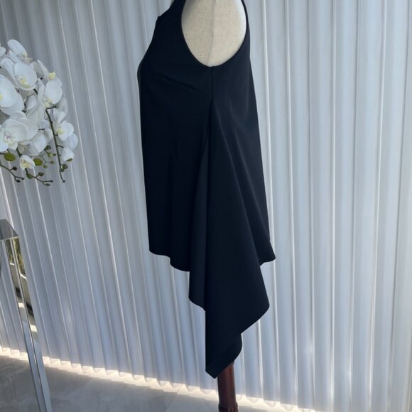 BNWT Chiara Boni La Petite Robe Tremarz Asymmetric Top Size 2 - Picture 7 of 14